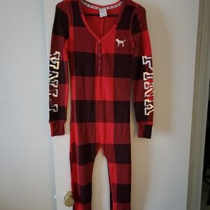 Victoria's secret pink onesie